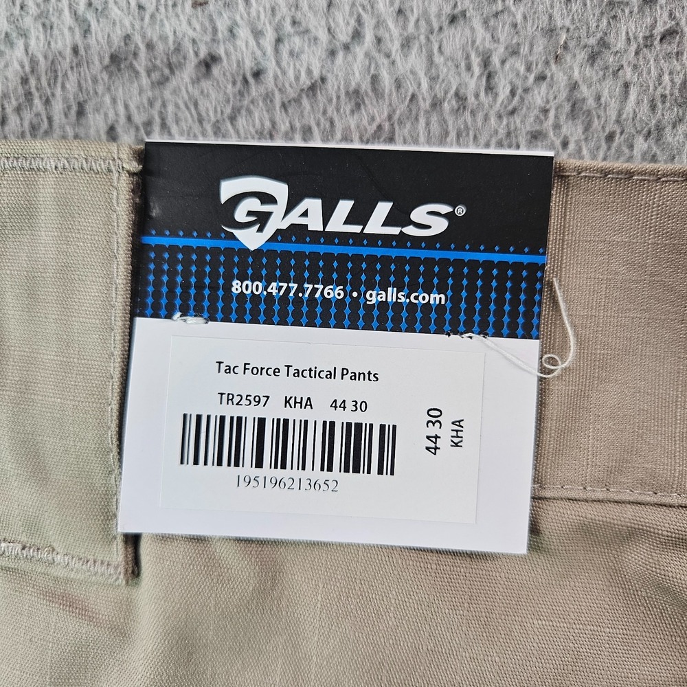 NEW GALLS Tac Force Tactical Cargo Pant Men Size 44 x 30 TR2597‎ Light Khaki